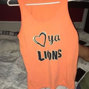 Summer shirt. “🖤 ya lions”